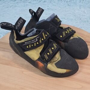 SCARPA Booster S Climbing Shoes Size EU 39.5 Downturned